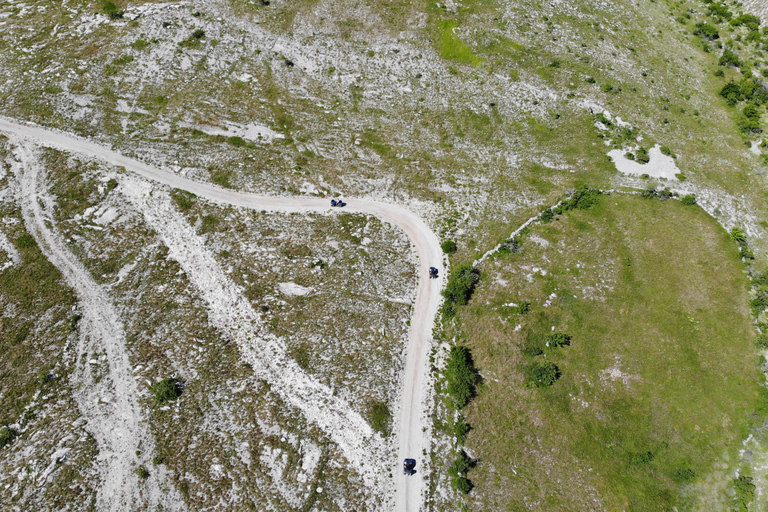 Vanuit Split: quad-ATV-tour in natuurpark Dinara met lunchRondleiding op gloednieuwe quads