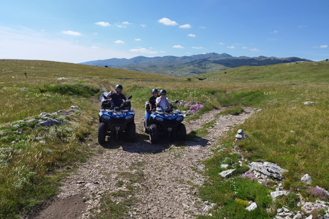 Von Split aus: Quad ATV Tour im Dinara Naturpark mit MittagessenGeführte Tour auf brandneuen Quads