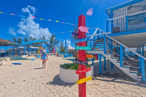 Massage déjeuner activités de plage . Nassau Les Bahamas
