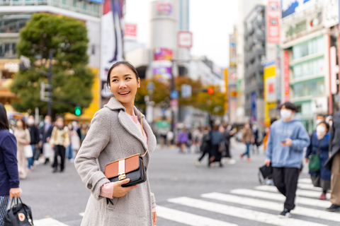 Tokyo: Private Photoshoot at Shibuya CrossingVIP (50 Professionally Edited Photos)