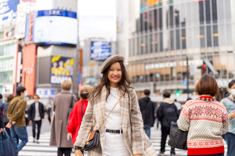 Tokyo: Private Photoshoot at Shibuya Crossing VIP (50 photos)