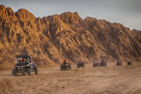 Sharm: ATV, kamelenrit, BBQ diner & show w privé transferSuper Safari Reis met Privé Transfers