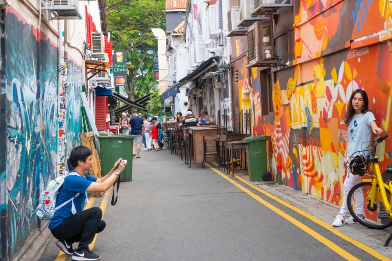 Visita privada de arte callejero en Singapur