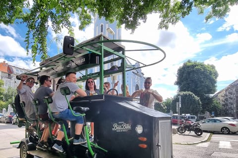Bratislava: Ultimate Private Beer Bike tour