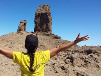 Maspalomas: Wanderung zum Roque Nublo mit Sky Rebels Guides