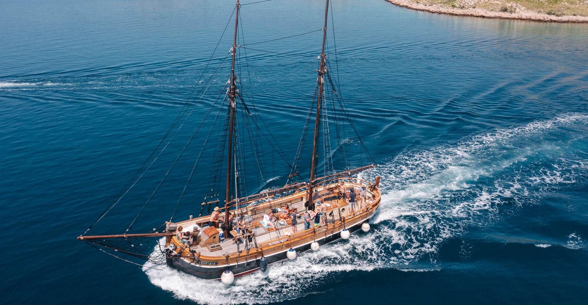 Da Zara, punti salienti di Kornati dalla barca tradizionale a vela - Hizvo