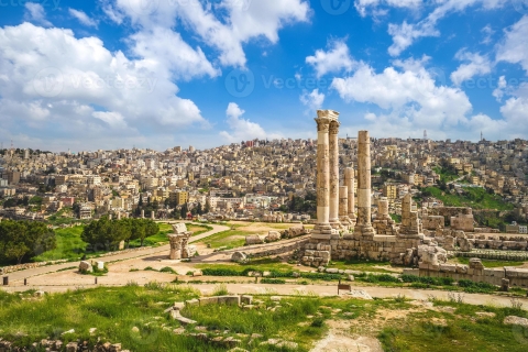 Bezoek aan de binnenstad en Amman (stadstour 4 uur)