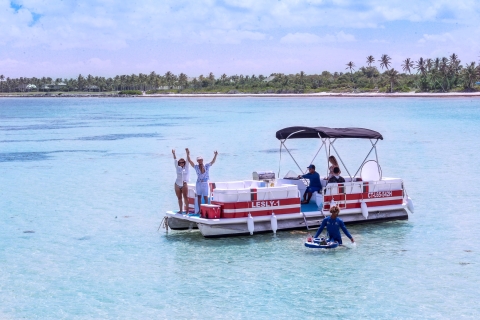 Le bonheur en catamaran privé : Plongée en apnée, boissons, piscine naturelle
