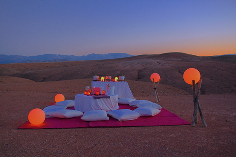 Romantic Dinner &amp; Camel Ride In Agafay Desert