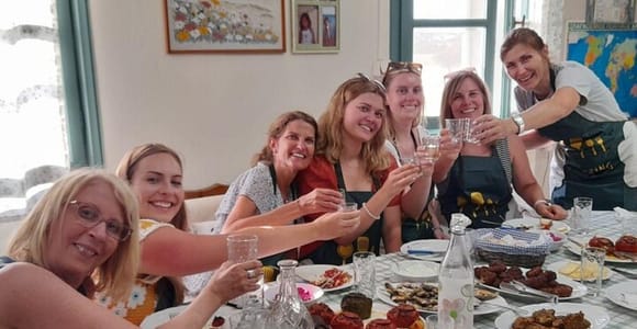 Naxos Island: Cooking Class with Pickup & Olive Oil Tasting