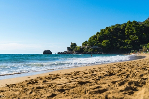Corfu Beach Escape: Private Tour to Glyfada & Corfu Town Corfu Beach Escape