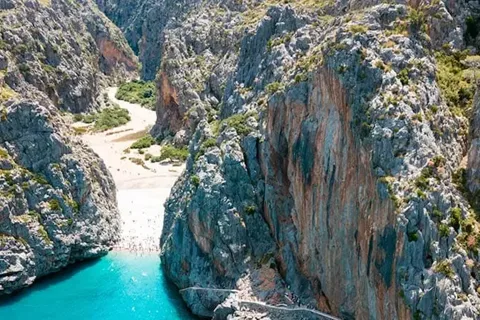From Sóller: Boat Trip to Torrent de Pareis and Sa Calobra