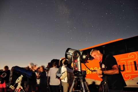 Ténérife : observation des étoiles au parc national du TeideCoucher de soleil avec cava sans prise en charge