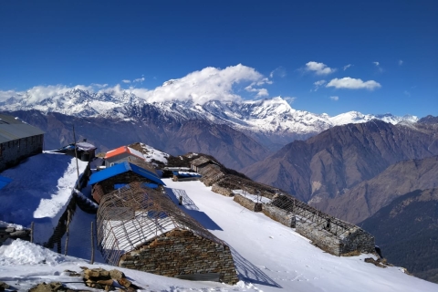 6 nuits et 7 jours de trek sur la colline de Khopra au départ de Pokhara