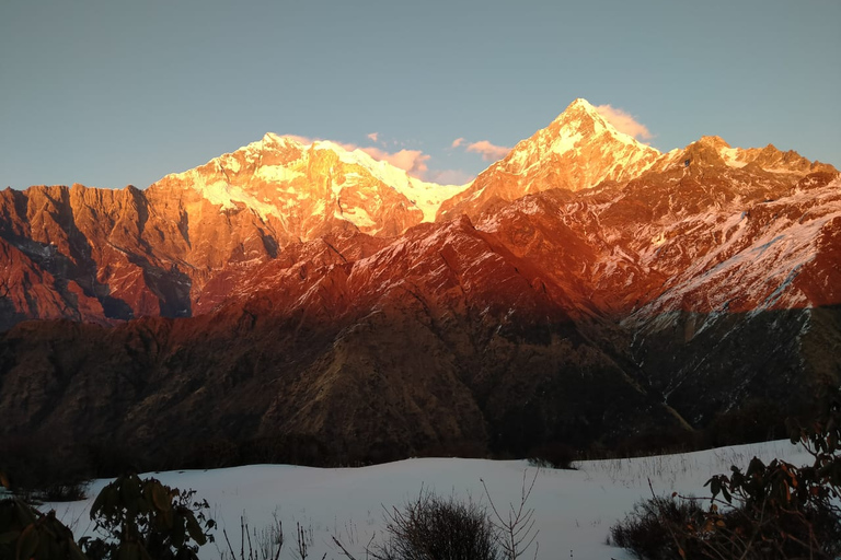 6 nuits et 7 jours de trek sur la colline de Khopra au départ de Pokhara