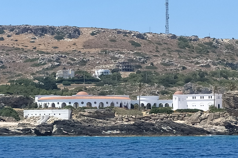 rhodos: pleziercruises aan de oostkust met lunch en drankjes.Rhodos zeecruises: Oostkustcruise met lunch en drankjes