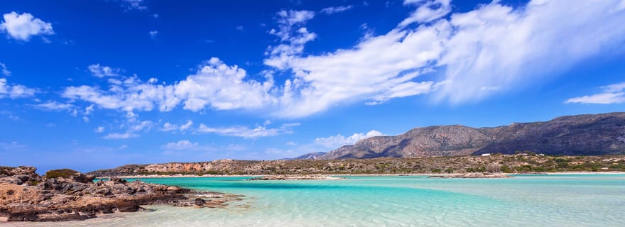 La merveille rose de Crète : Excursion à la plage d'Elafonisi depuis La Canée/Souda