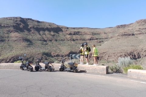 Circuit de montagne en e-Scooter : Grottes d'Ayagaures, barrage, Grand CanyonTour de la montagne en scooter électrique (3 heures)