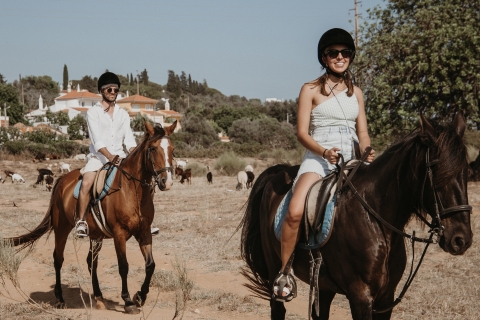 Desde Albufeira: Excursión de medio día a caballo y joyas ocultas