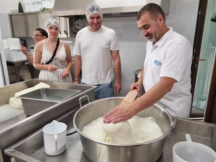 Brindisi: Mozzarella Live Show & Tasting in a Cheese Factory
