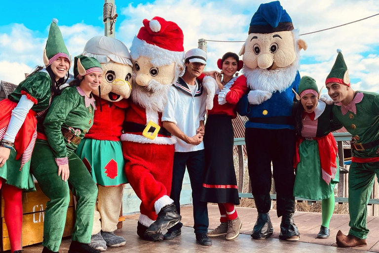 Mellieha: Popeye Village with Optional Private TransfersIncluding Pickup and Return Transfer at 2:00 PM