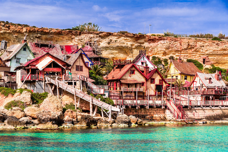 Mellieha: Popeye Village Incl. Private Roundtrip Transfers