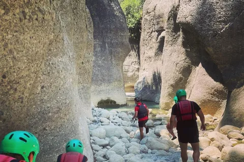 Antalya: Canyoning, Rafting, Quad, Jeep & Zipline with Lunch