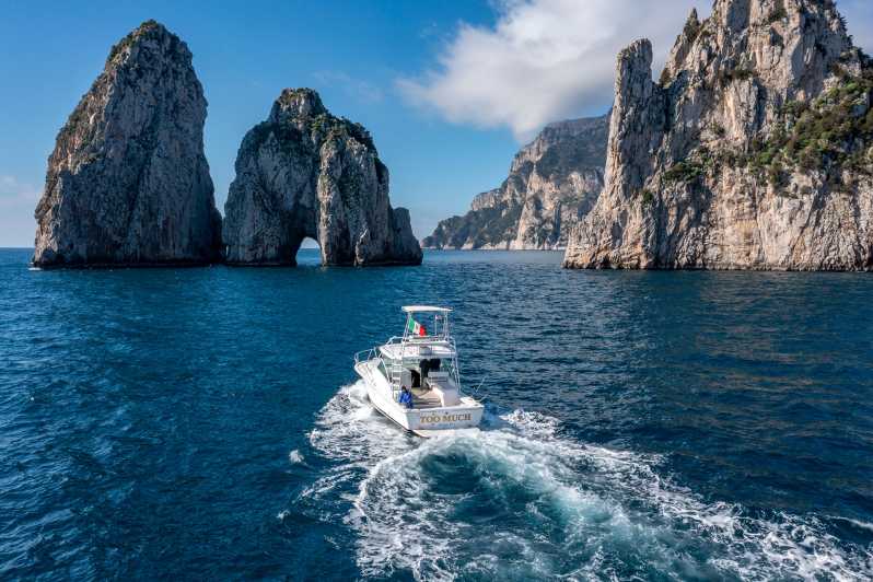 Sorrento: Tour privato dell'isola di Capri in barca