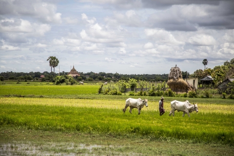 Phnom Penh: Phnom Oudong en het dorp Koh Chen