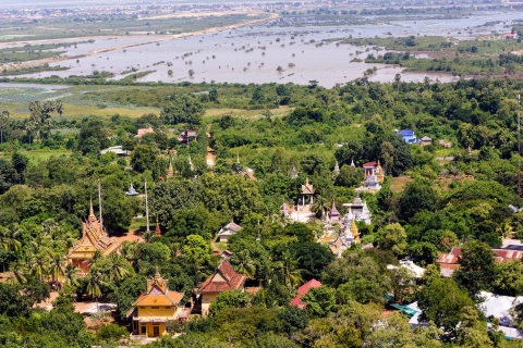 Phnom Penh: Phnom Oudong en het dorp Koh Chen