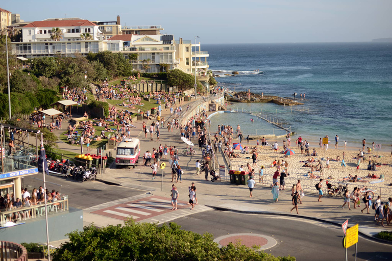 Sydney : Visite guidée de la ville en bus avec la plage de Bondi