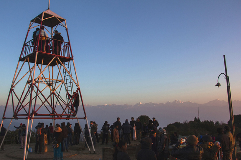 Kathmandu: Nagarkot-zonsopgang met dagwandeling naar ChanguNarayan