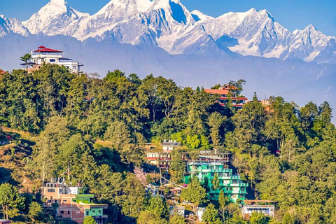 Kathmandu: Nagarkot-zonsopgang met dagwandeling naar ChanguNarayan