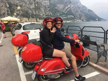 Bardolino: Selbstgeführte Vespa-Tour am Gardasee