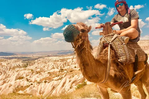 Safari à dos de chameau en Cappadoce