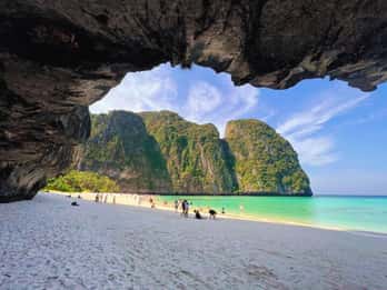 Ko Lanta: Phi Phi Phi dagstur med hurtigbåt