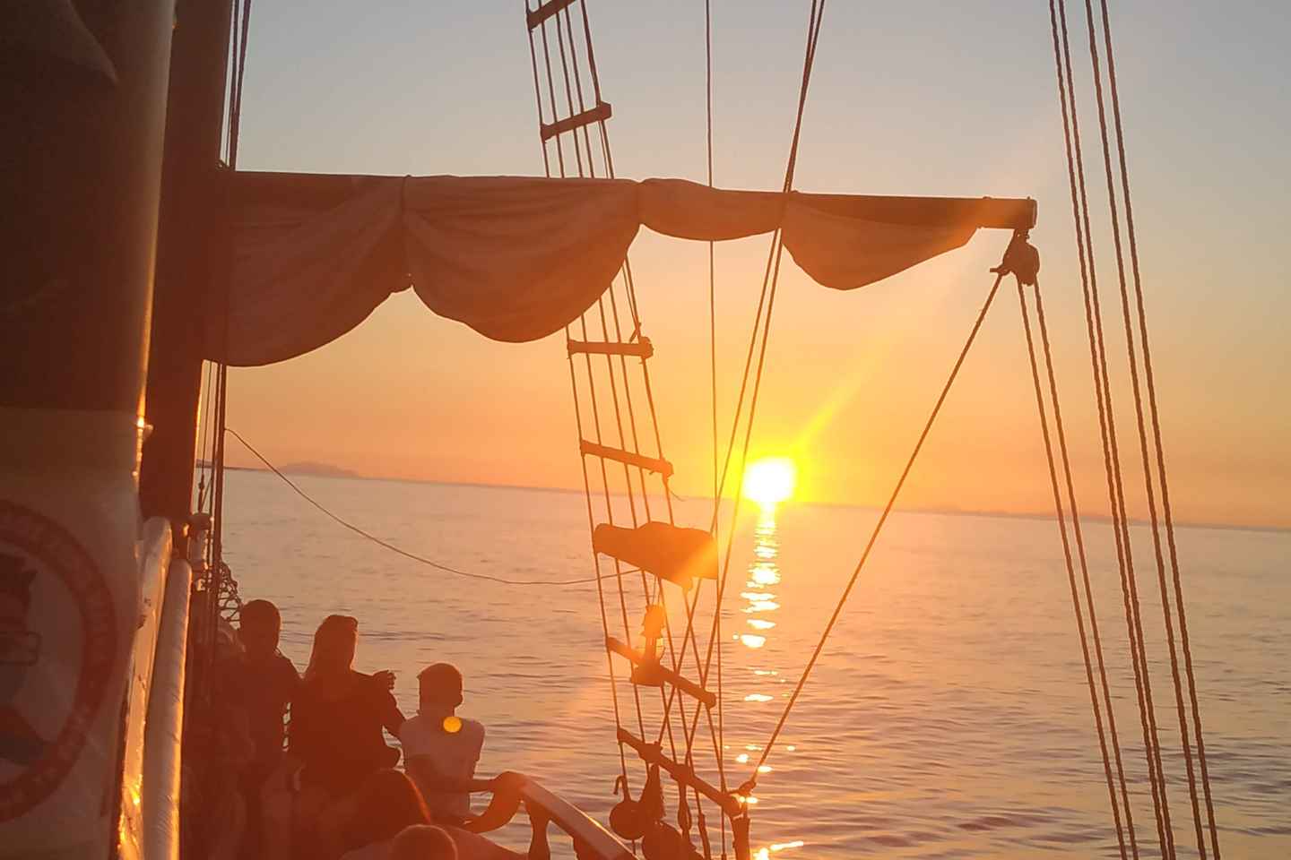 Rhodes: Sunset Cruise 1 hour on an 18th-Century Boat