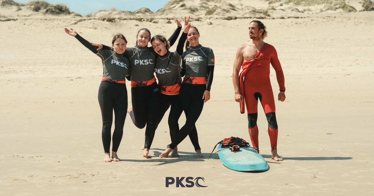 Group Surf Class in Peniche with PKSC GetYourGuide