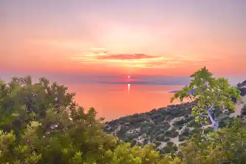 Jeepsafari bei Sonnenuntergang in Thassos