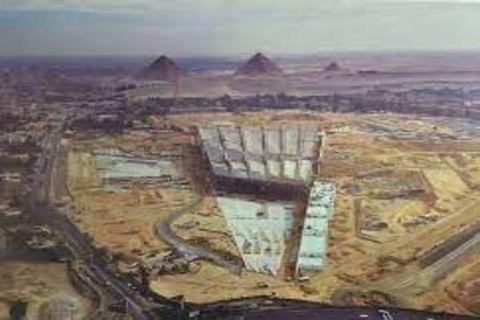 From Port Said : Giza Pyramids & the Grand Egyptian Museum From Port Said : Giza Pyramids & the GEM French