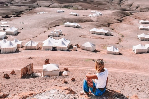 Au départ de Marrakech : Dîner dans le désert d'Agafay en formule tout compris