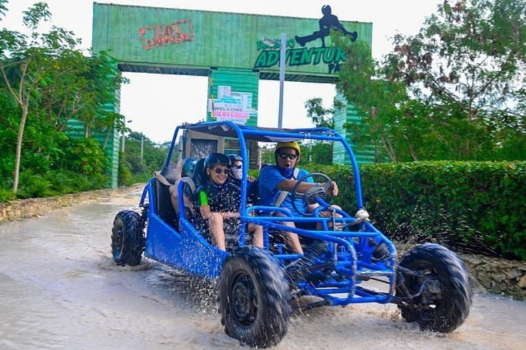 Tour Fantastische Buggys met Macao strand/ Verbazingwekkende cenotePunta Cana: Geweldige excursie in buggy dubbel strand / Cenote