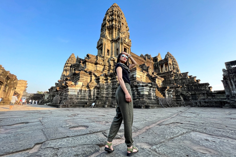 Angkor Wat Private Sunrise Guided Tour und Banteay Srei