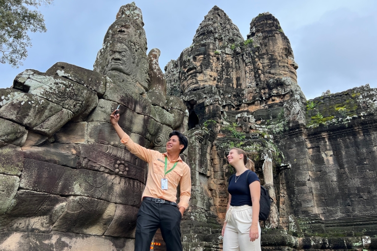 Visite guidée privée d'Angkor Wat au lever du soleil et de Banteay Srei