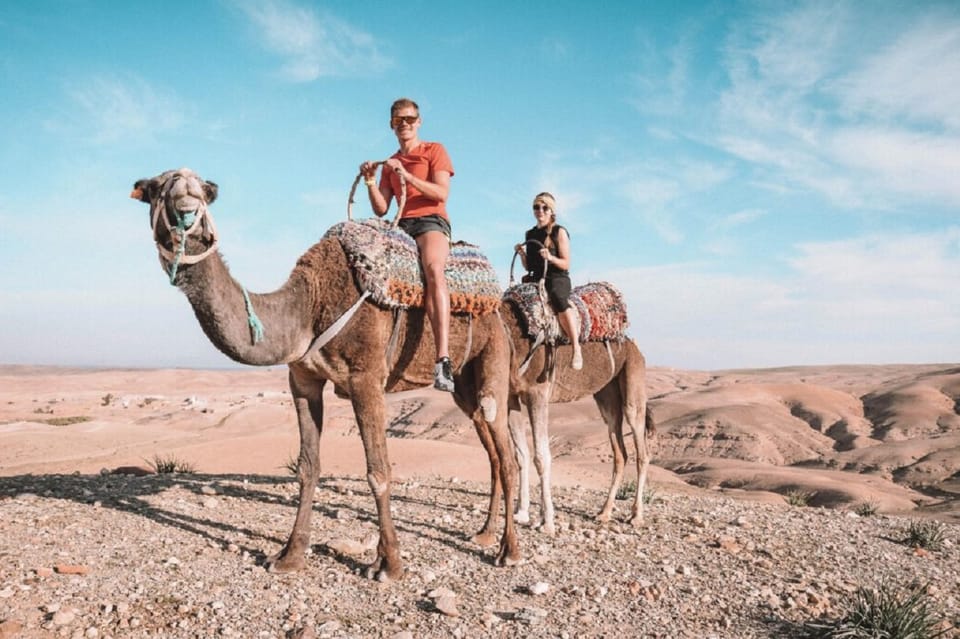 Agafay Desert Sunset Camel Ride Half Day Tour From Marrakech | GetYourGuide
