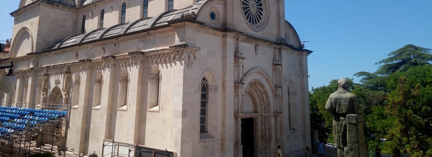 La beauté du Moyen Âge-Šibenik