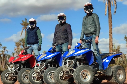 Marrakech: Guided Quad Bike & Camel Ride Tour with Lunch