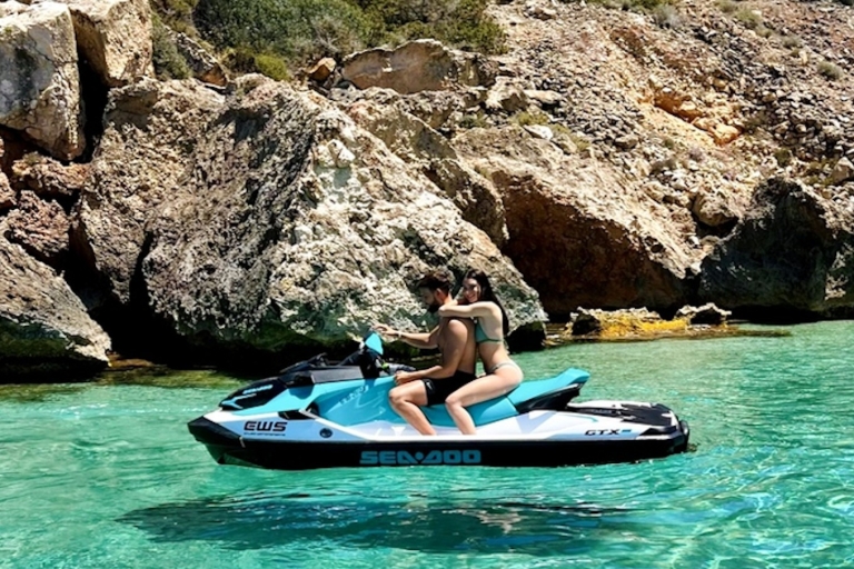 Ibiza: Playa d'en Bossa Jet Ski Experience 30 Minute Tour for 2 People