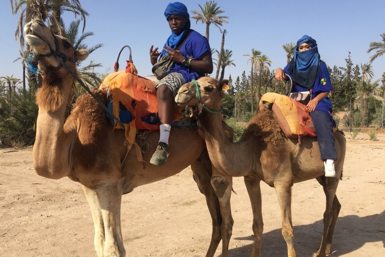 Marrakesz: Wycieczka quadami i wielbłądami z przewodnikiemMarrakesz: wycieczka quadem z przewodnikiem i przejażdżką na wielbłądzie z lunchem