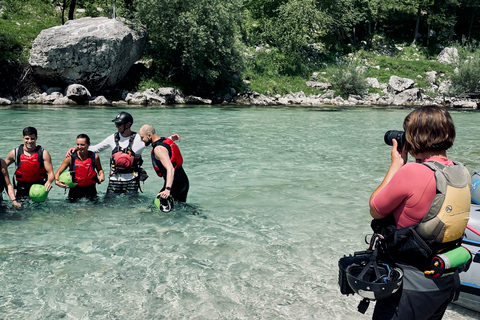 Half Day Rafting on the Emerald Soca River Private Tour